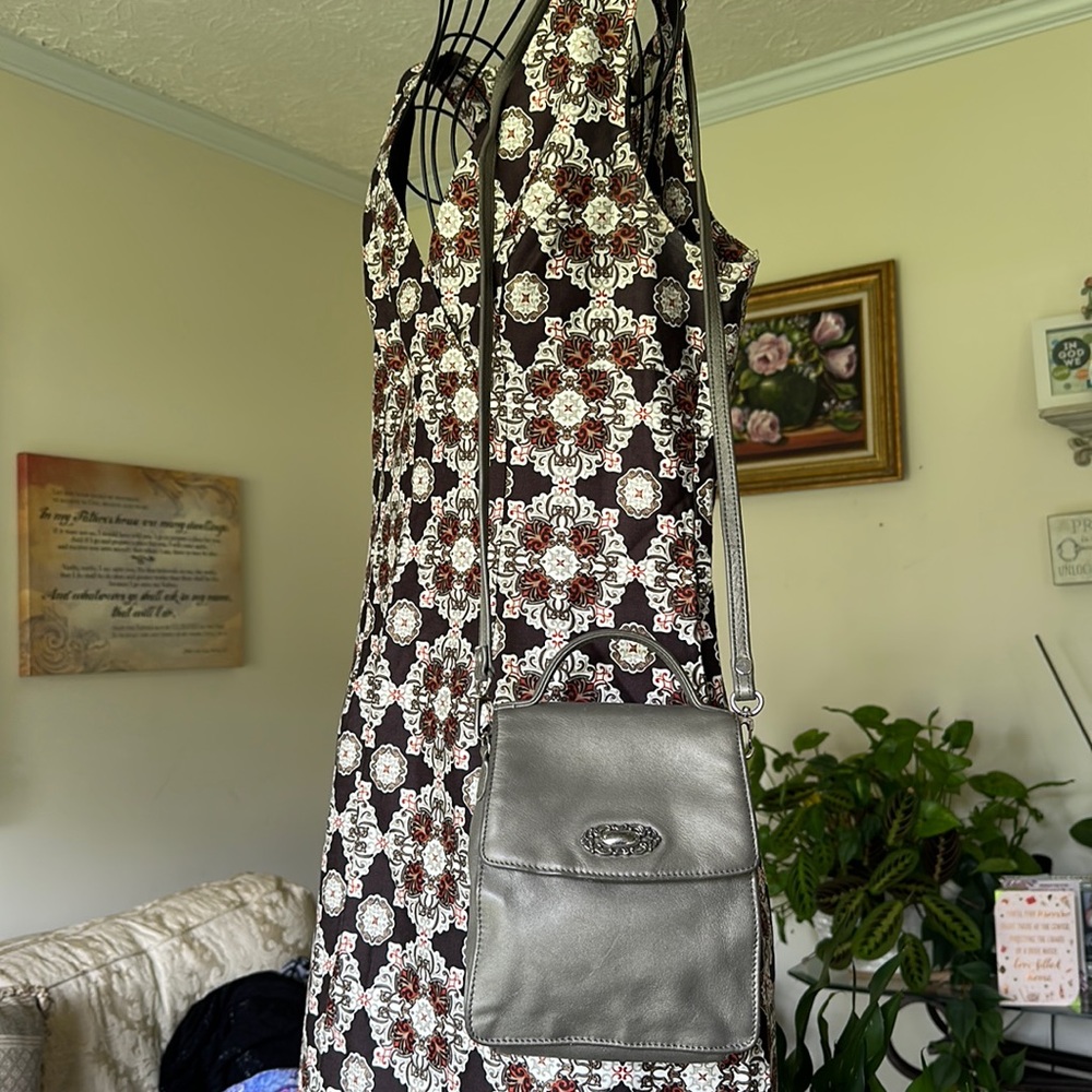 Fossil silver ladies Crossbody/Handle Bag